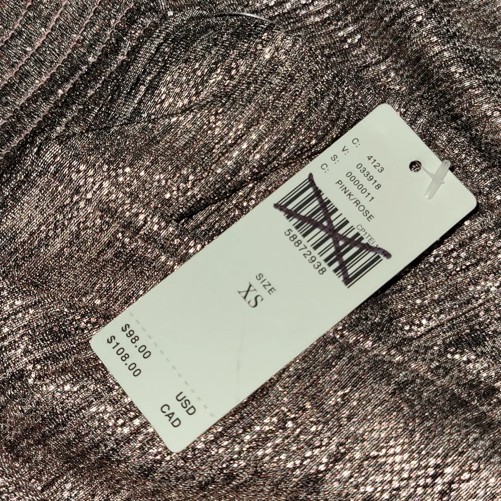 GILLIAN SHIMMER JOGGERS BY SATURDAY/SUNDAY ANTHROPOLOGIE PINK/ROSE SIZE XS NWT - Picture 16 of 16
